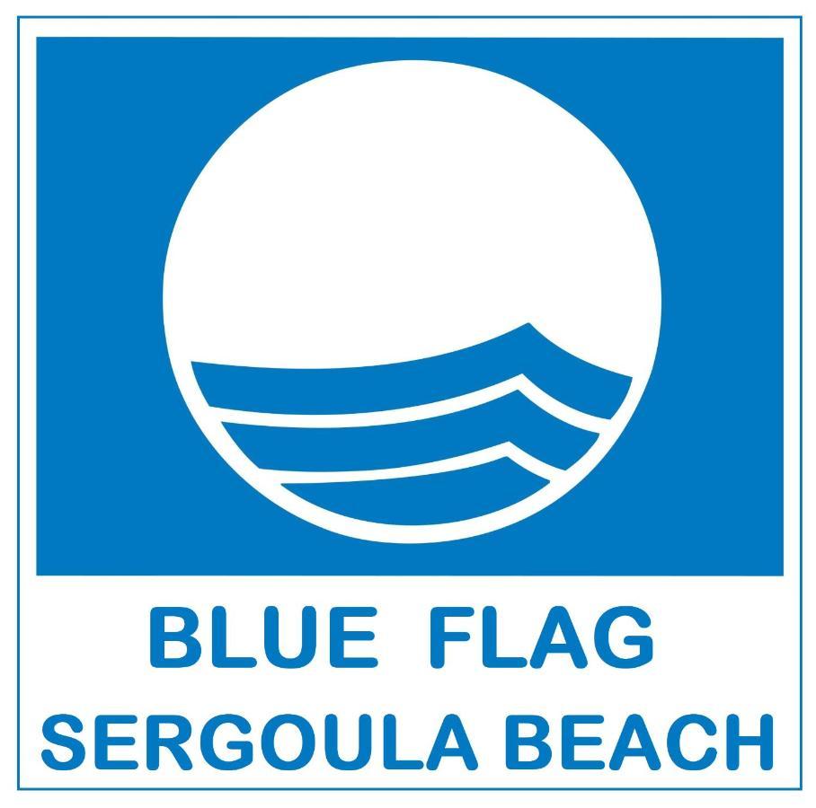 Paralia Sergoulas Villa Thalassa מראה חיצוני תמונה