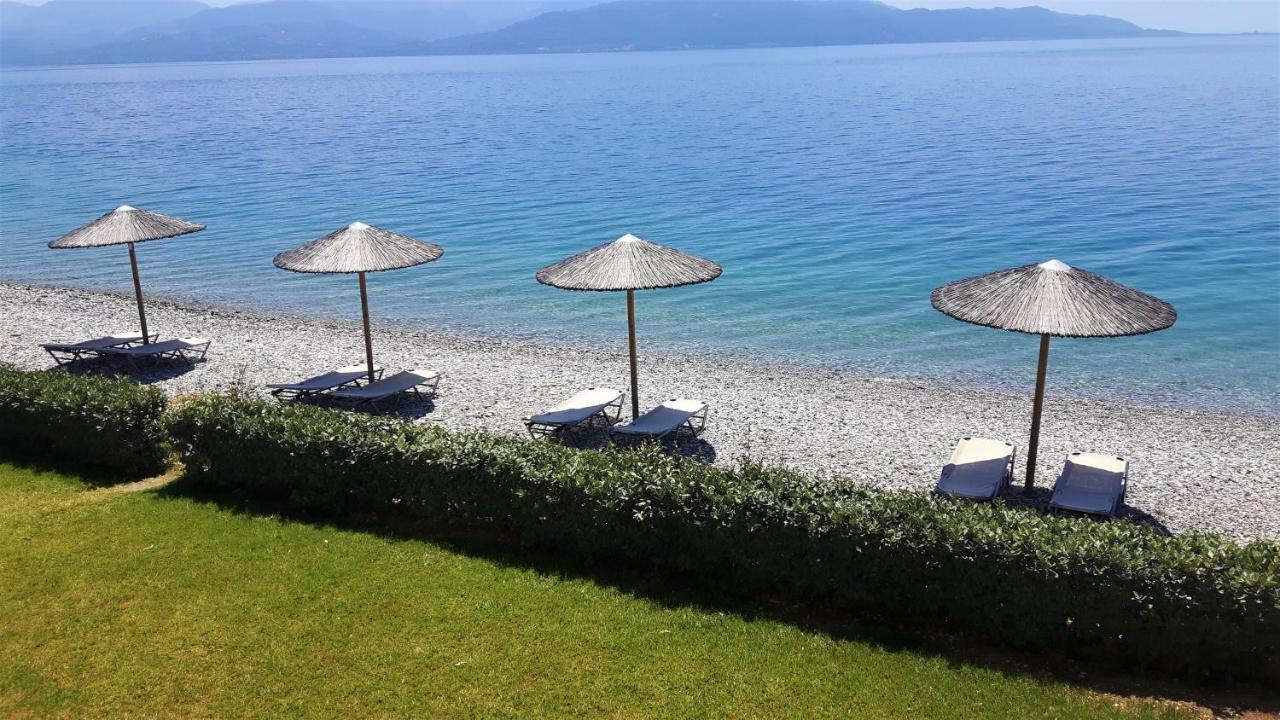 Paralia Sergoulas Villa Thalassa מראה חיצוני תמונה